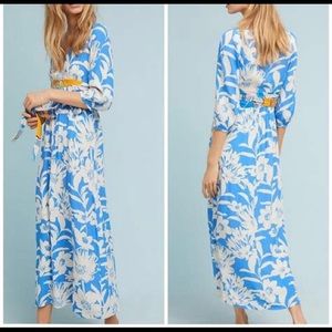 NWT Anthropologie Maeve Maxi Dress